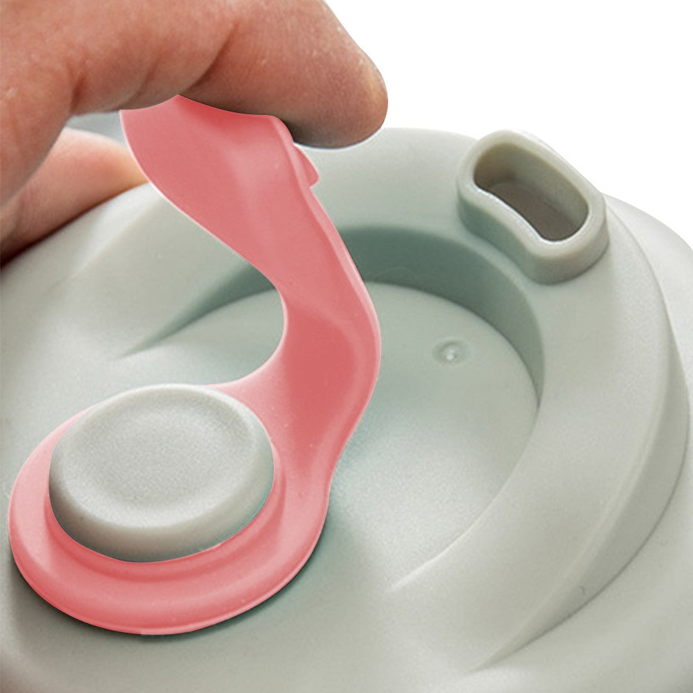 250ml Double Walled Glass Mugs Thermal Coffee Mug Milk Cup with Lid Pink