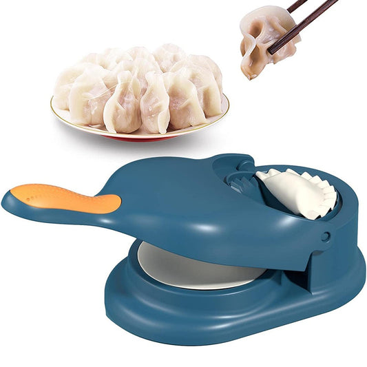 1Pc 2 in 1 Manual Dumpling Maker Kitchen Dumpling Baking Pastry Making Tool