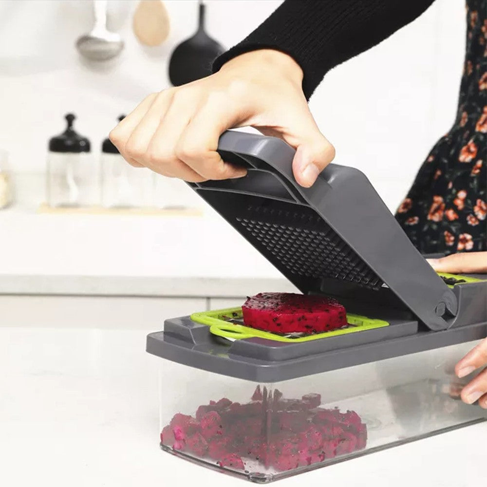 Kitchen Multifunctional Vegetable Chopper Kit Onion Chopper Slicer Cutter Peeler