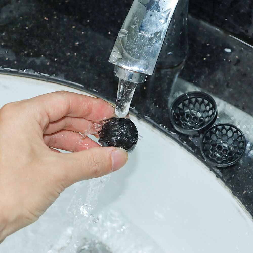 2 X Inner Sticky Balls Bag Cleaning Sticky Inside Balls Backpack Cleaner Balls