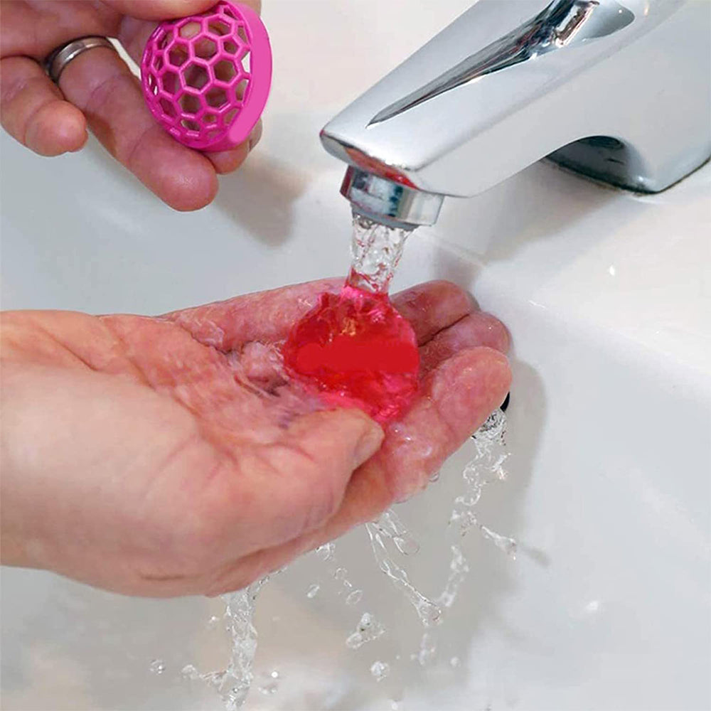 2 X Inner Sticky Balls Bag Cleaning Sticky Inside Balls Backpack Cleaner Balls