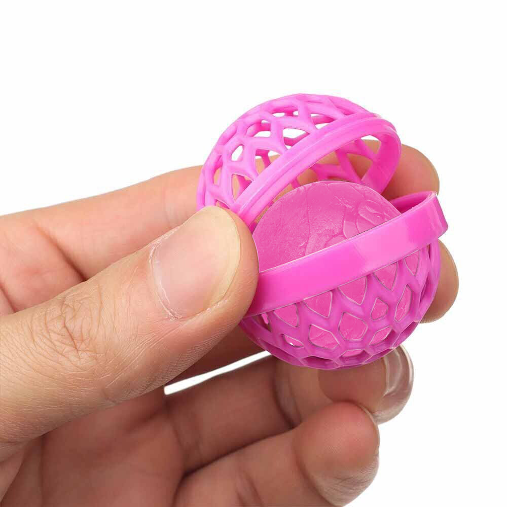 2 X Inner Sticky Balls Bag Cleaning Sticky Inside Balls Backpack Cleaner Balls