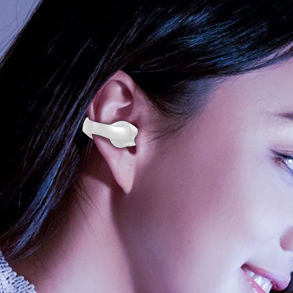 Ear Clip-On Headphones Bluetooth Headphones S3 White