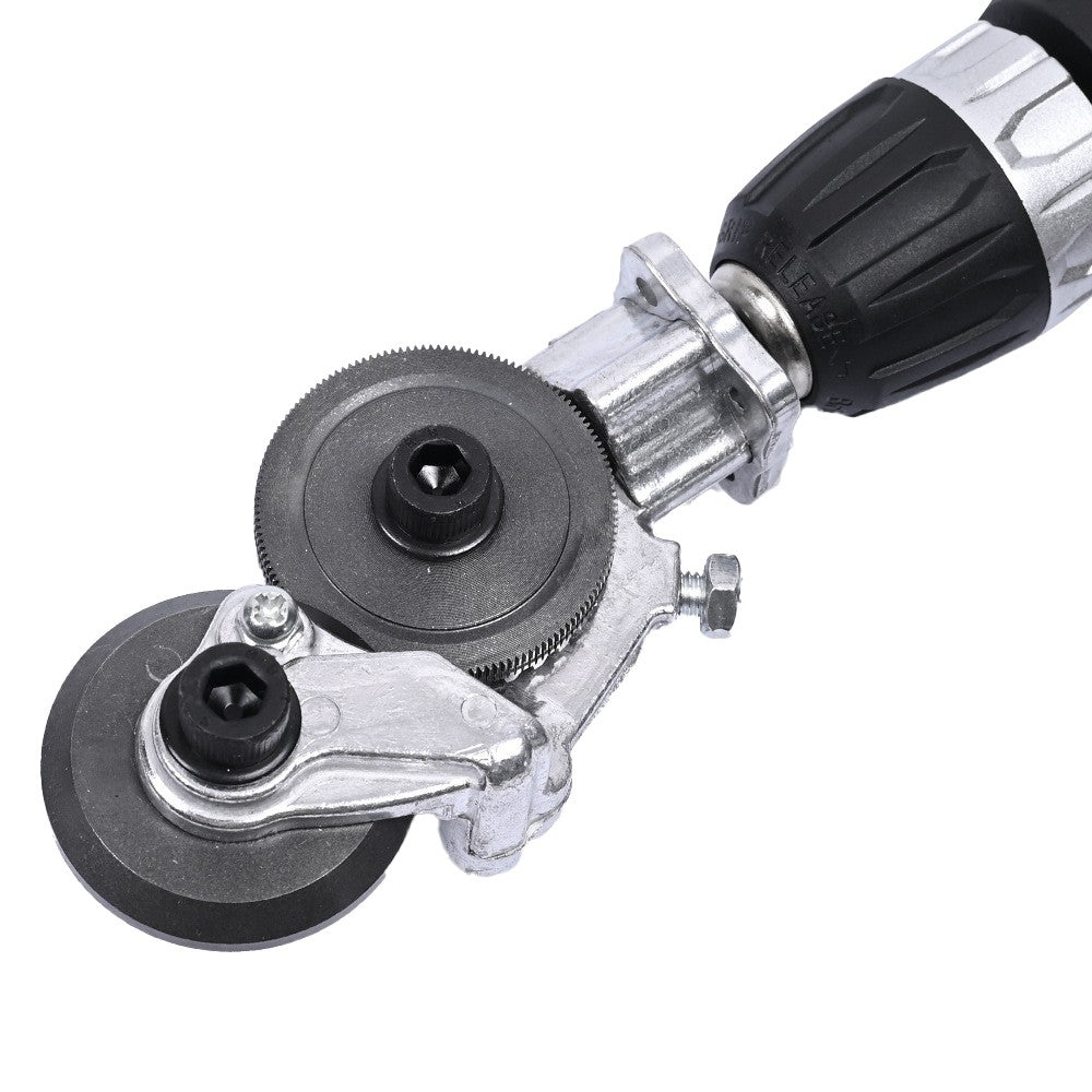 Set of 7Pcs Electric Drill Plate Cutter Sheet Precise Cutting Drill Attachment