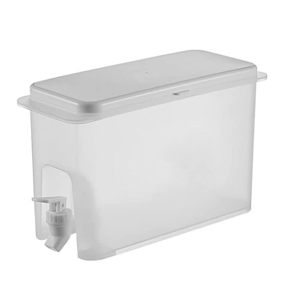 1Pc 3.5L Cold Ice Kettle with Faucet Fruit Drink Dispenser Beverage Container