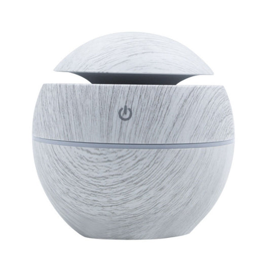 Air Humidifier USB Aromatherapy Diffuser LED Light Essential Oil Humidifier White