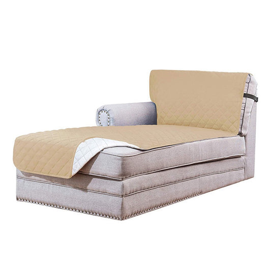 L Shaped Chaise Lounge Couch Cover Sofa Slipcover Sofa Protector Khaki