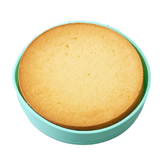 8 Inch Round Silicone Cake Pan Non-stick Baking Tray DIY Bakeware Mould Green