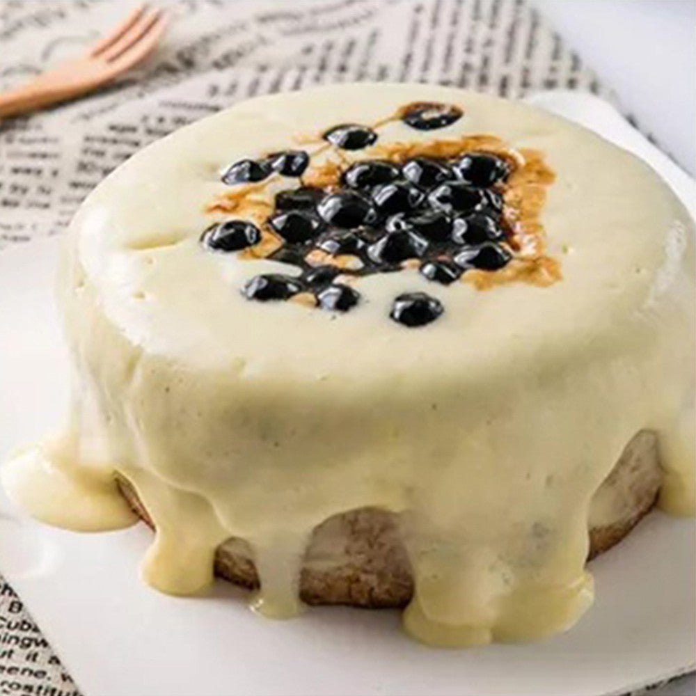 6 Inch Round Silicone Cake Pan Non-stick Baking Tray DIY Bakeware Mould Green