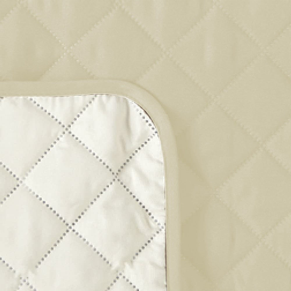 For 1-seater Couch Recliner Cover Sofa Slipcover Pet Sofa Mat Beige