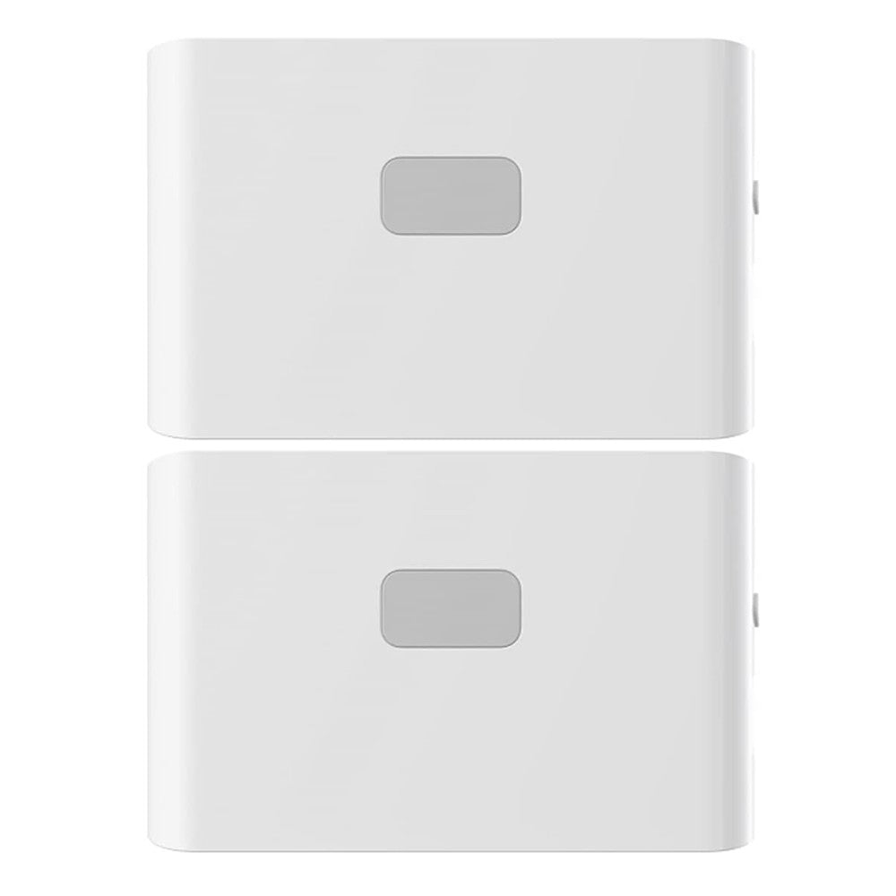 2 X Wall Mounted Motion Sensor LED Night Light Wireless USB Rechargeable Human Body Induction Wall Light