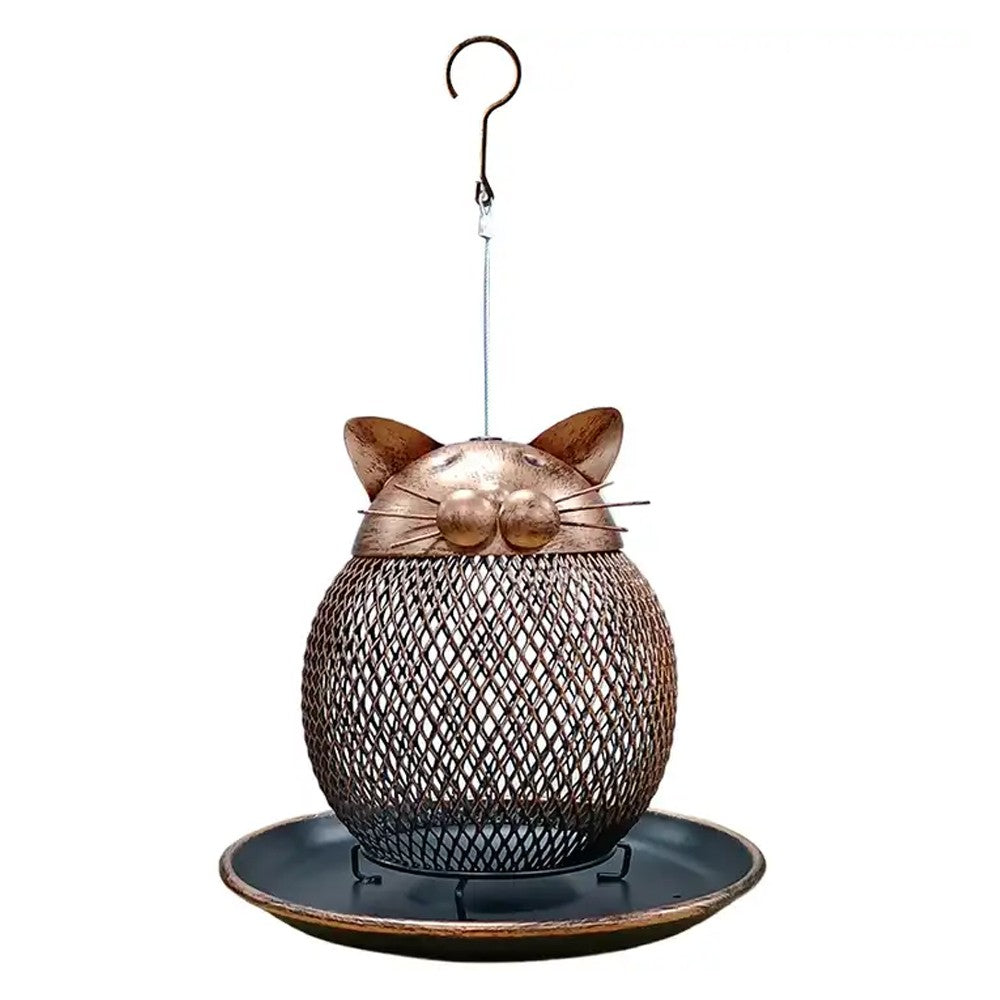 1 X Hanging Outdoor Wild Bird Feeder Automatic Bird Feeder Outdoor Decoration