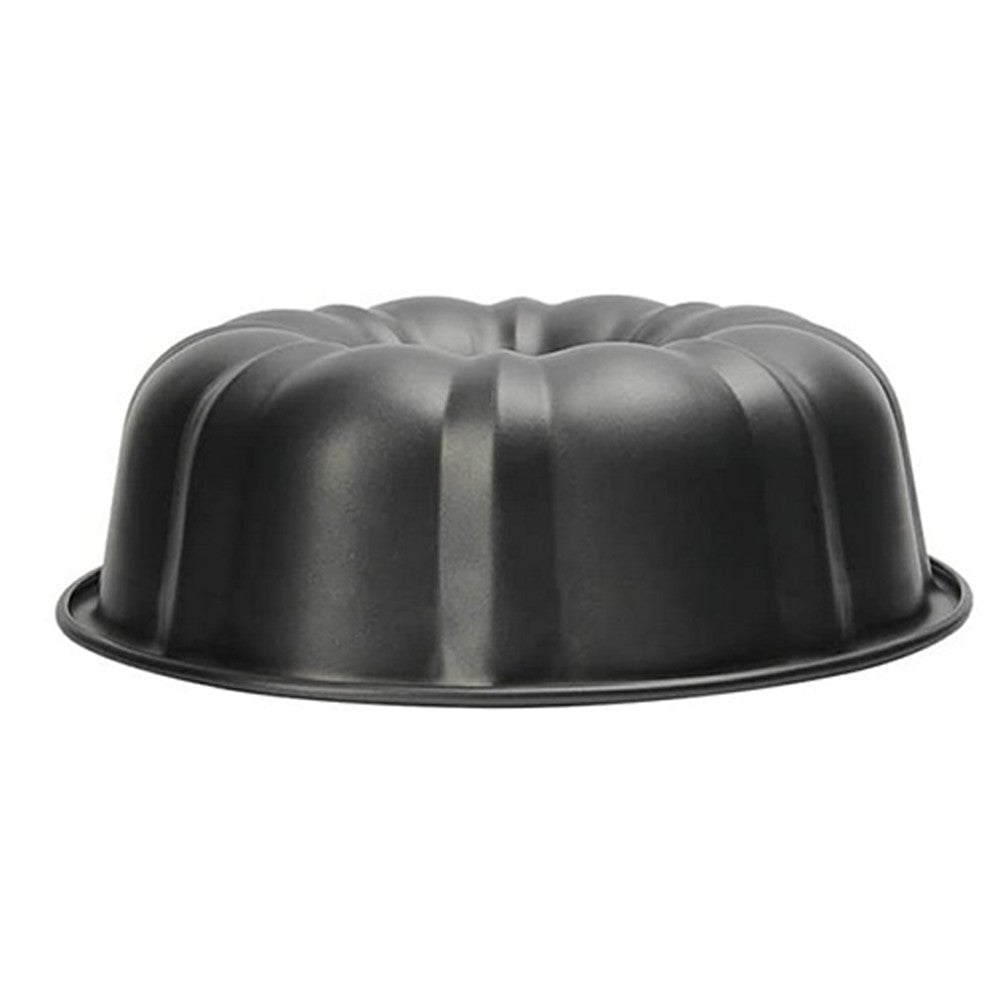 1 X Nonstick Bundt Cake Pan Cake Molds Carbon Steel Fluted Tube Cake Pans Baking Tools Black