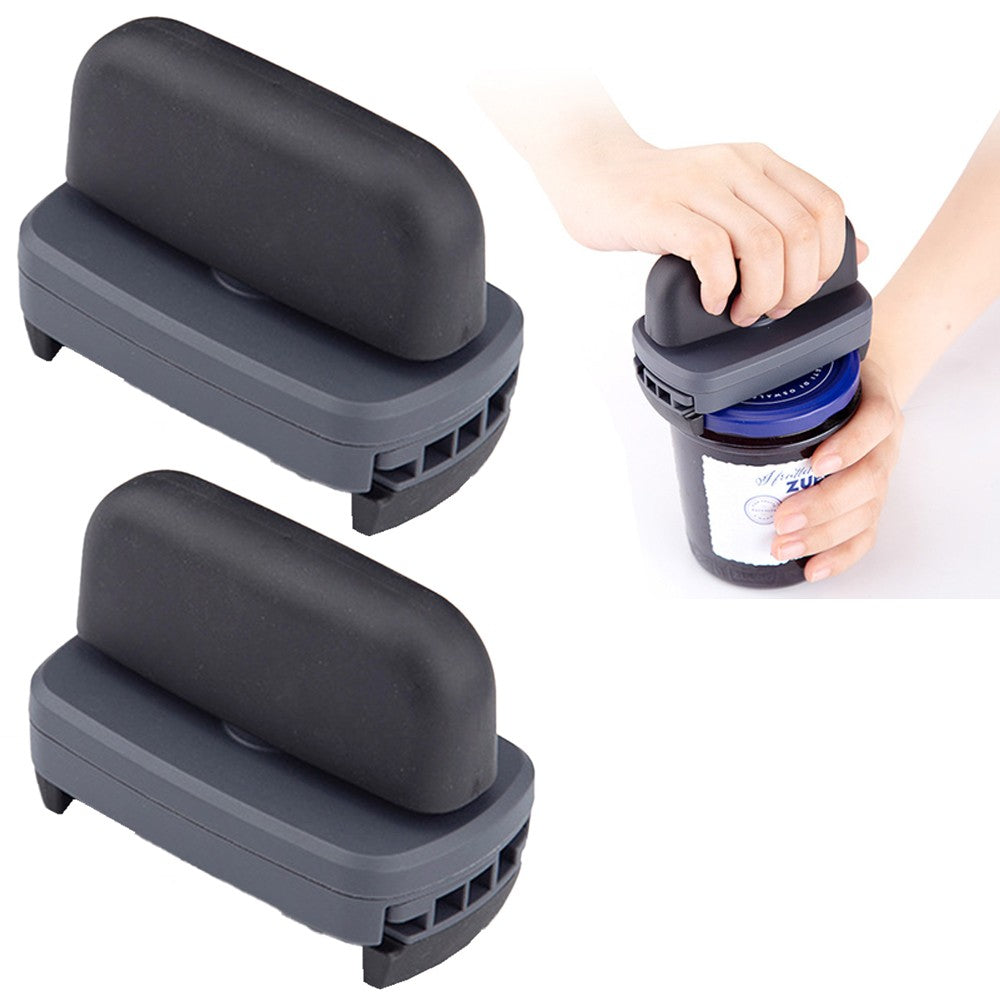 2 X Multifunctional Can Opener Jar Opener Bottle Opener Lids Opener Kitchen Tool