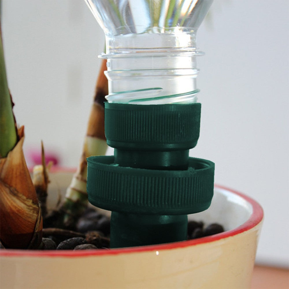 16Pcs Automatic Watering Spikes Bottle Adapter Terracotta Plant Watering Stakes Automatic Irrigation System