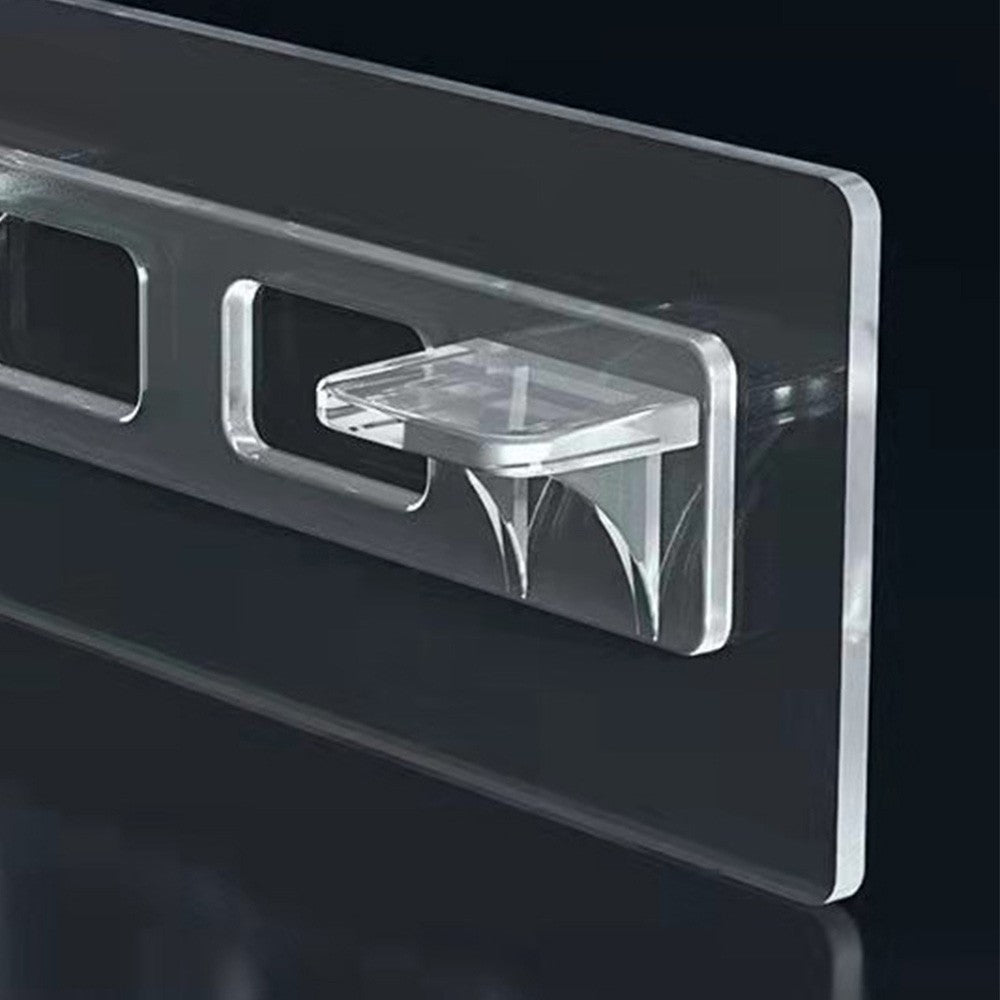 40Pcs No Drill Shelf Support Self Adhesive Pegs Closet Shelves Holders Kitchen Cabinet Bracket