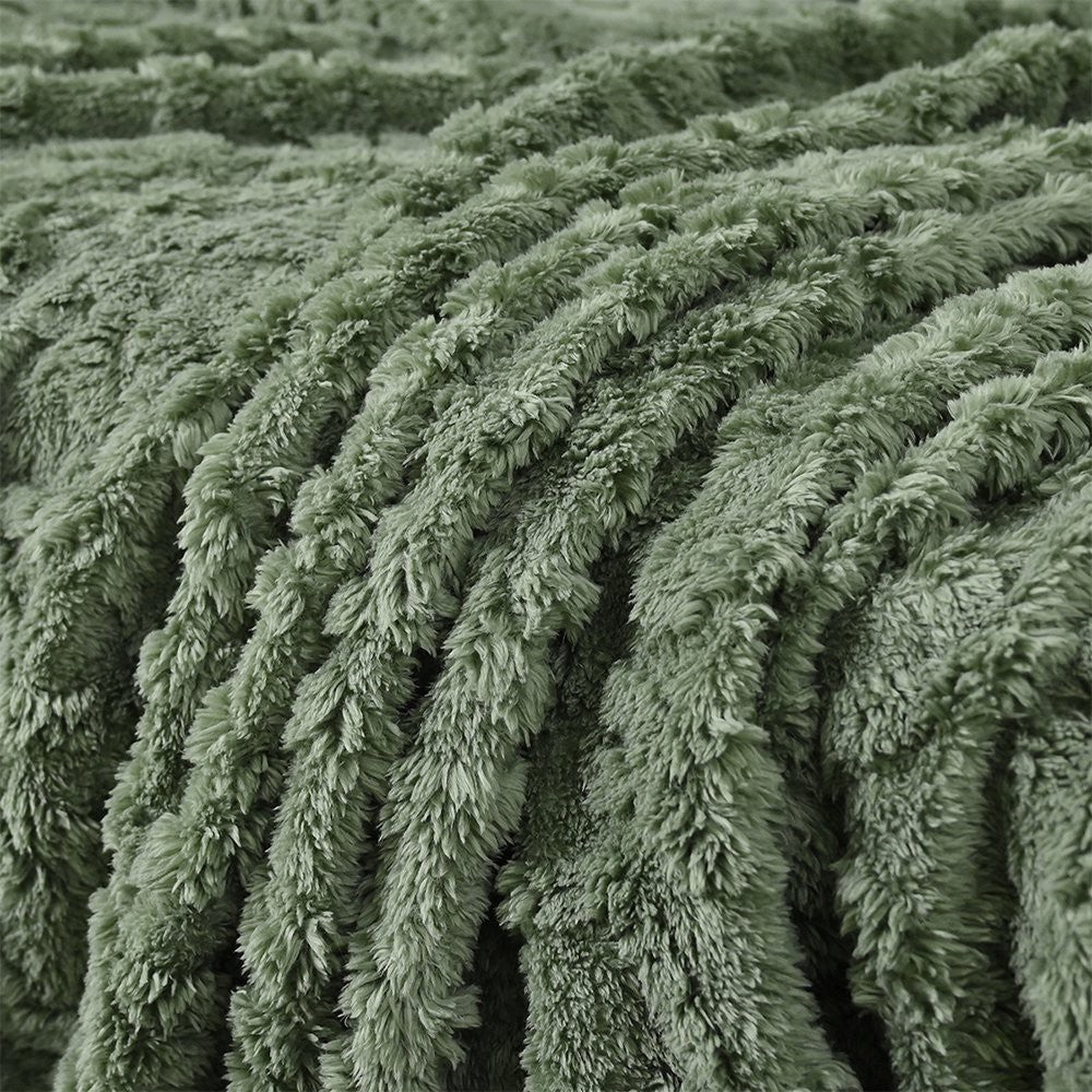 For 2-Seater T-shaped Recliner Couch Cover Recliner Cushion Slipcover Green