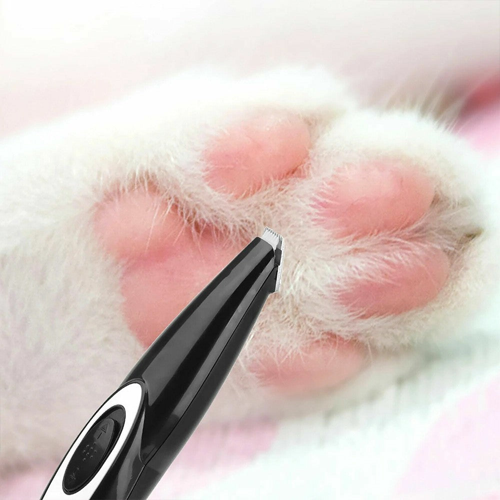 Electric Pet Hair Grooming Clippers Kit USB Rechargeable Cordless Dog Paw Hair Trimmer
