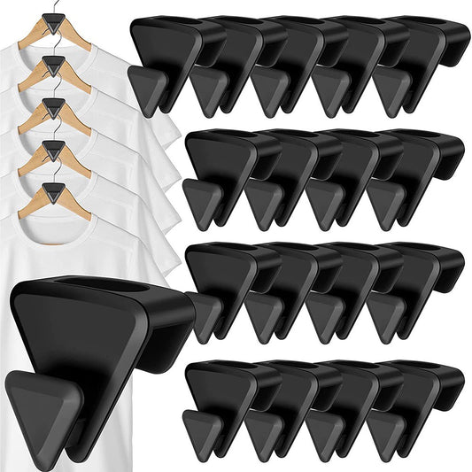 18Pcs Space Saving Hangers Clothes Hanger Connector Hooks Closet Space Saver