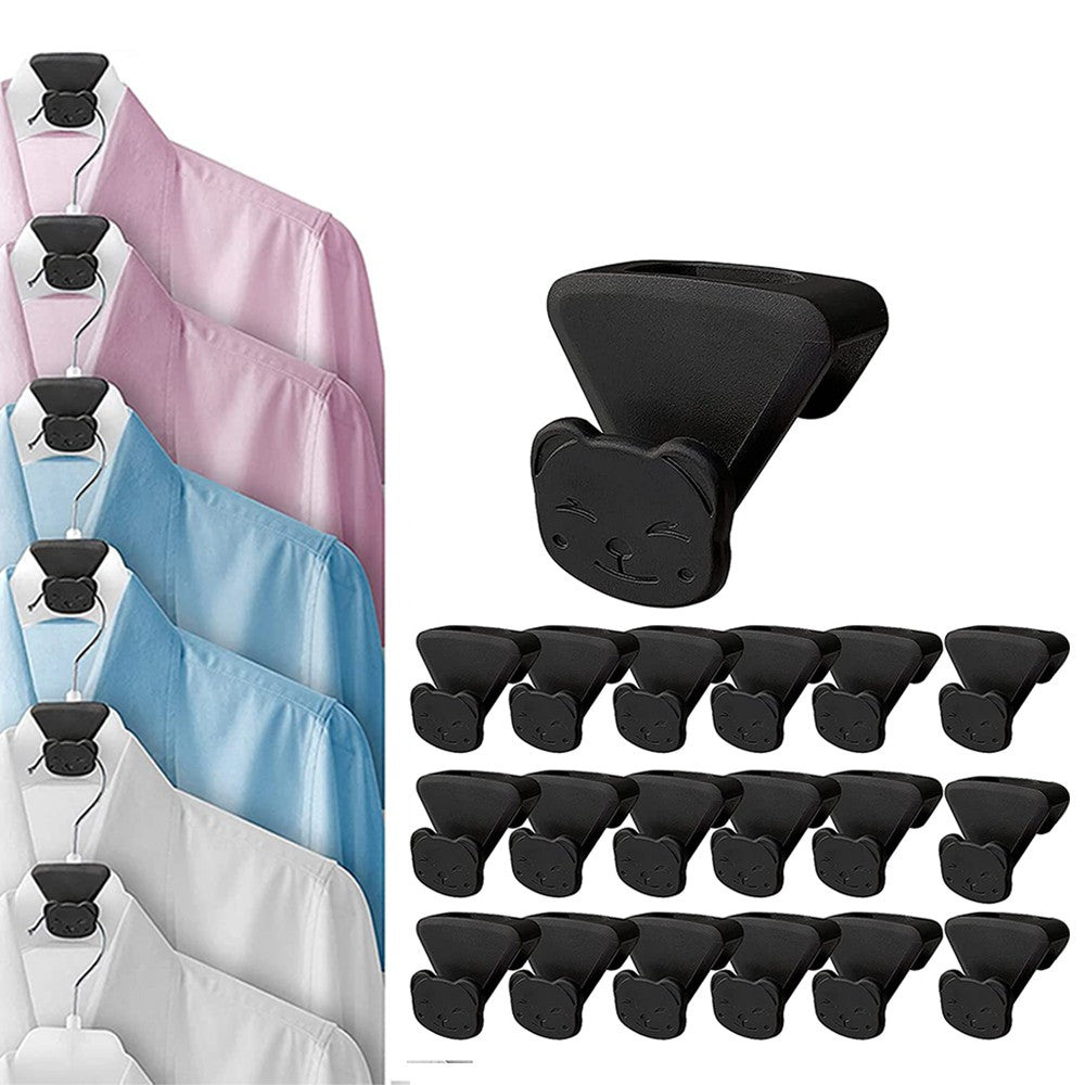 36Pcs Clothes Hanger Connector Hooks Closet Clothes Hanger Hooks Closet Organizer Space Saver