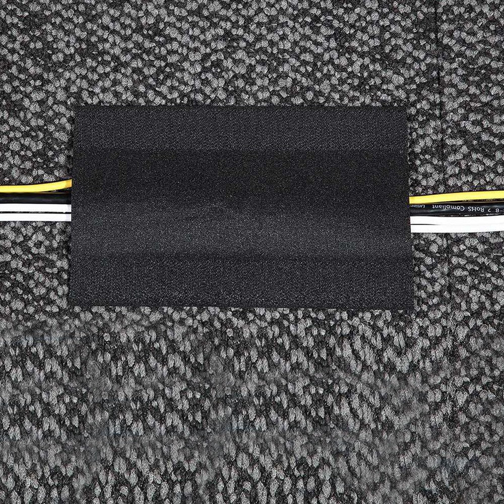 1 X 3M Reusable Floor Cable Cover Wire Protection Cover Cable Grip Strip for Cord Management