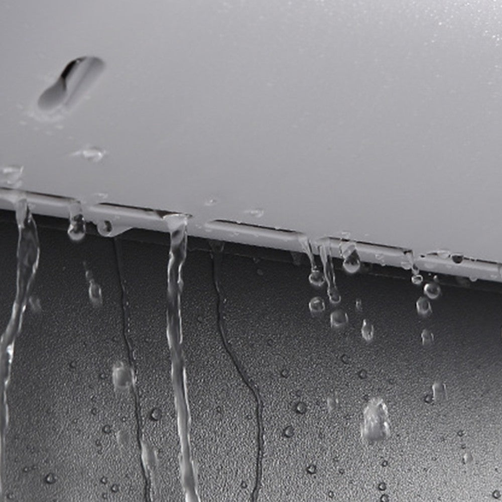 1 X Wall Mount Bathroom Shelves Organizer Punch Free Kitchen Storage Rack without Towel Rail