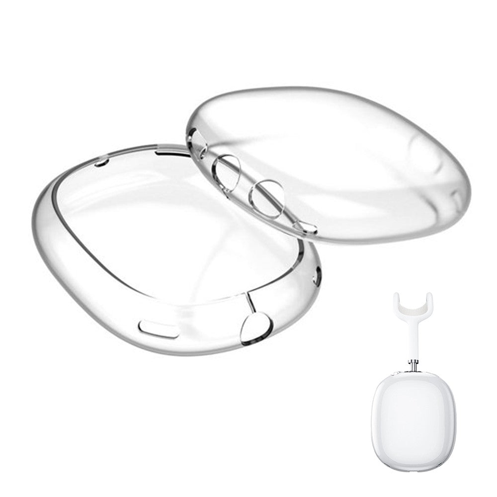 Pair of for Apple AirPods Max Headphone Case Shockproof Full Cover Protective Cover Clear