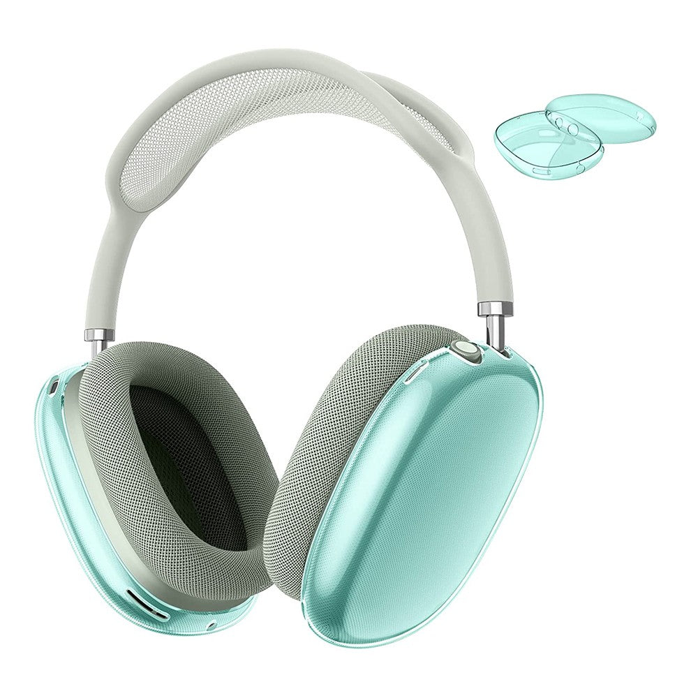 Pair of for Apple AirPods Max Headphone Case Shockproof Full Cover Protective Cover Green