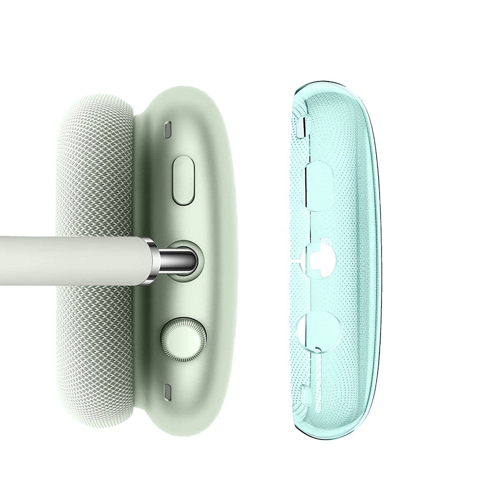 Pair of for Apple AirPods Max Headphone Case Shockproof Full Cover Protective Cover Green