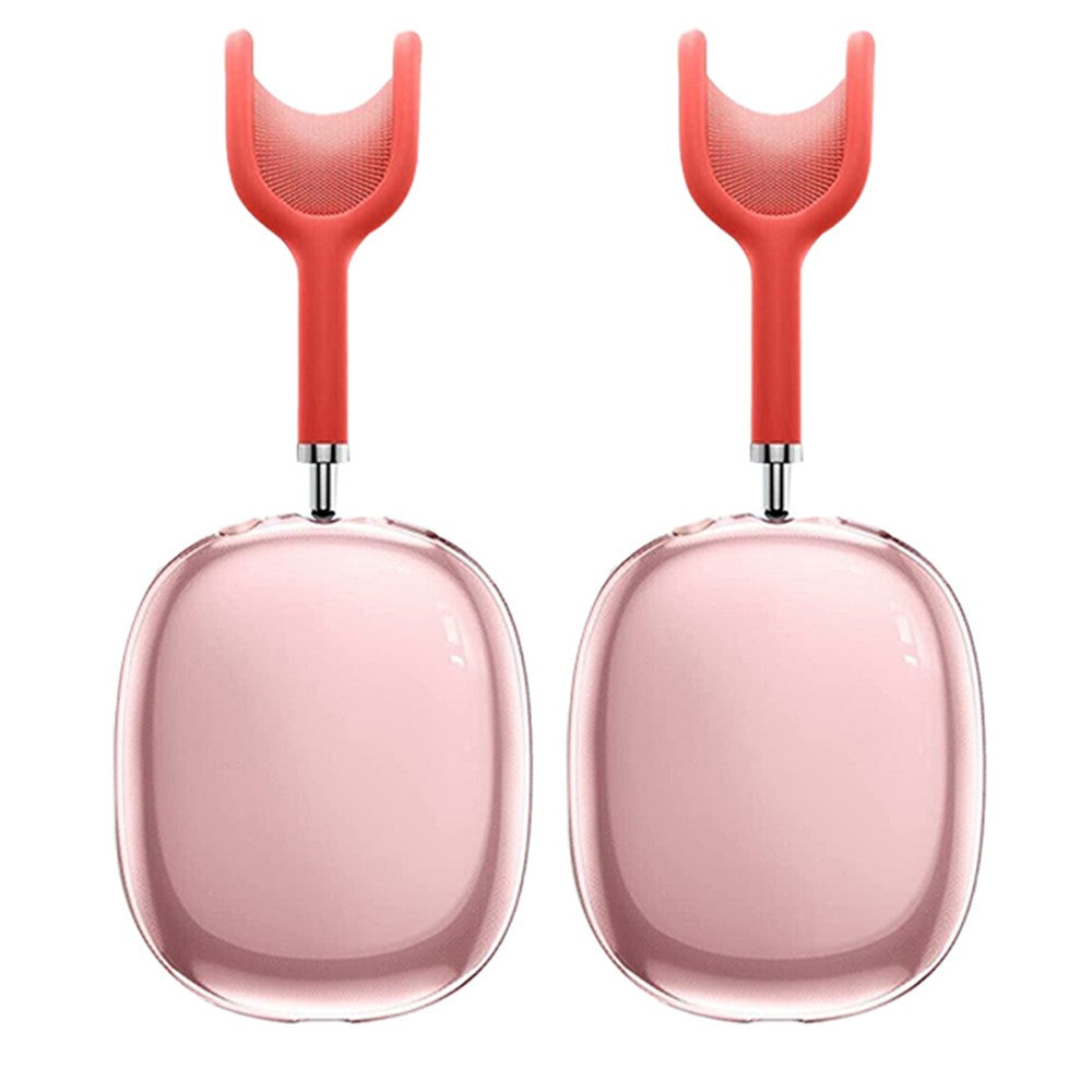 Pair of for Apple AirPods Max Headphone Case Shockproof Full Cover Protective Cover Pink