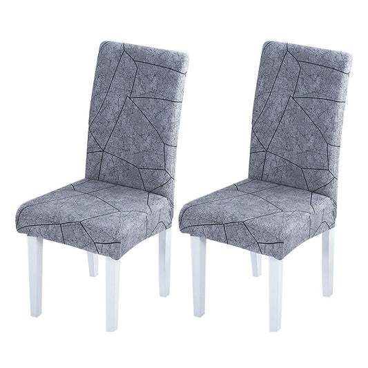 2 X Stretch Chair Covers Slipcovers Removable Elastic Chair Protector Covers Style 5