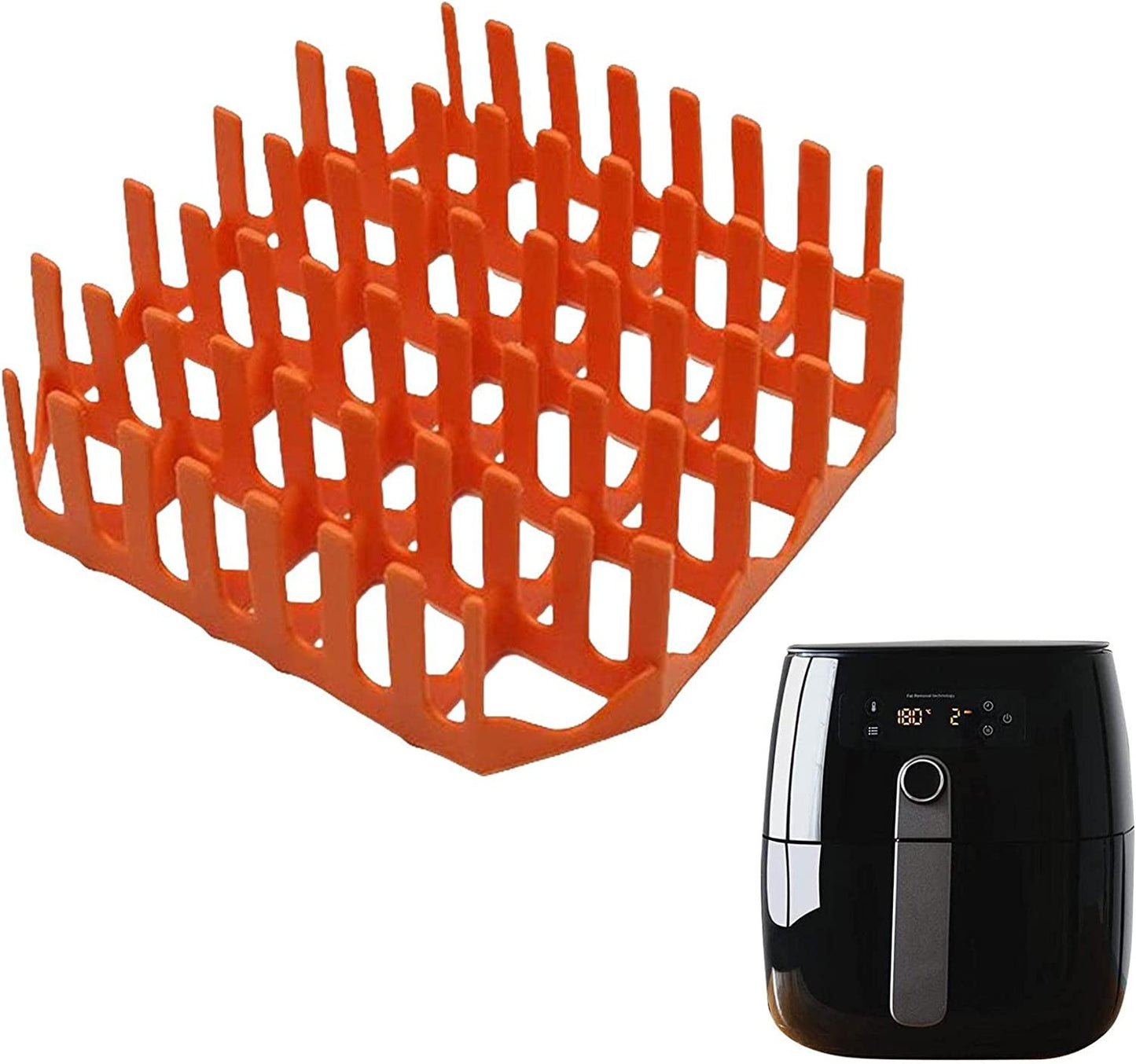 Air Fryer Silicone Bacon Rack Bacon Cooker Tray Microwave Accessory