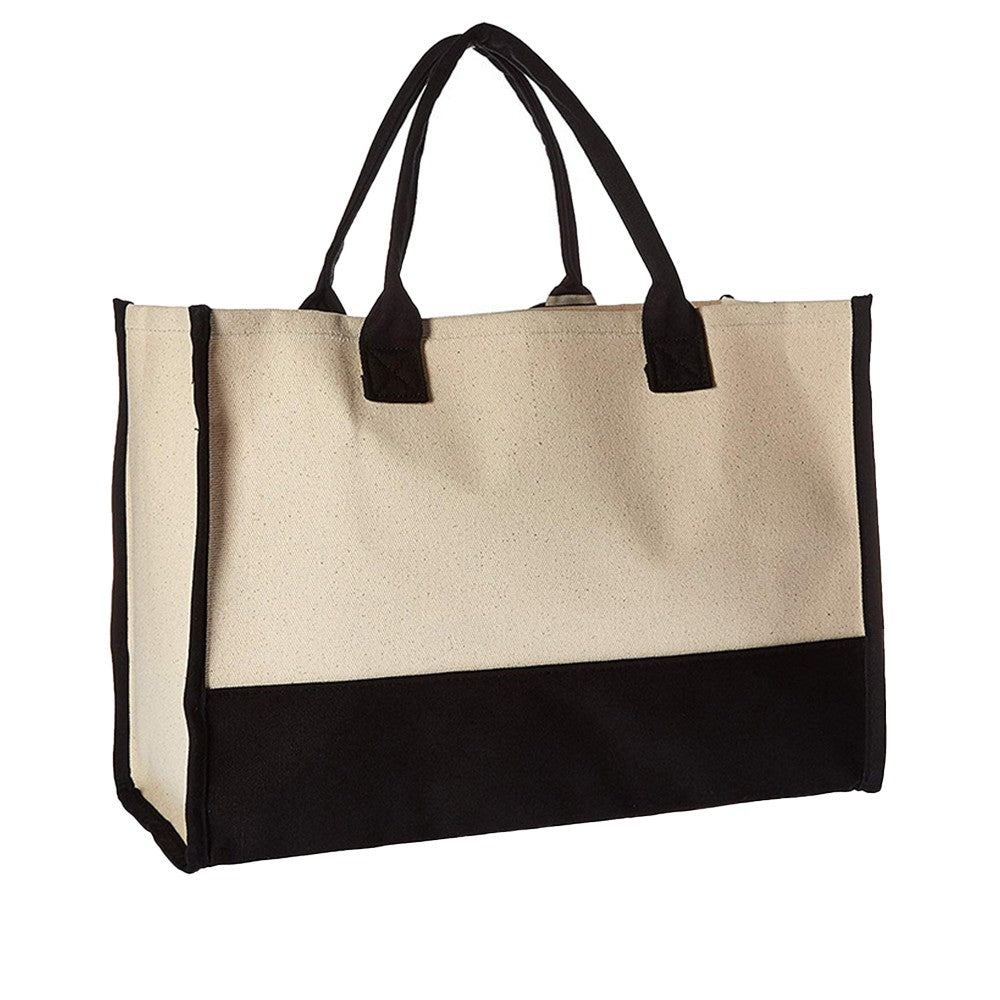 Womens Canvas Tote Bag Handbag Present Bag