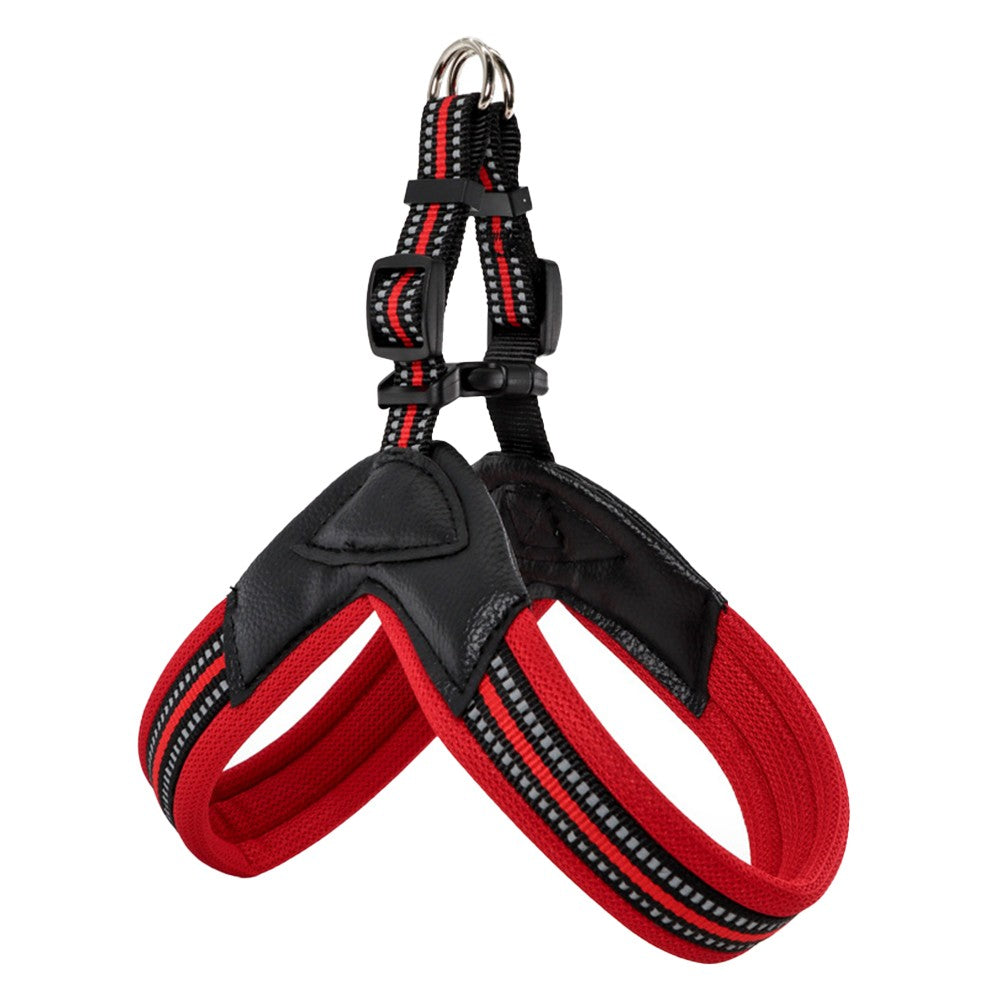 Adjustable No Pull Pet Dog Harness Reflective Pet Dog Vest Pets Accessories Red M