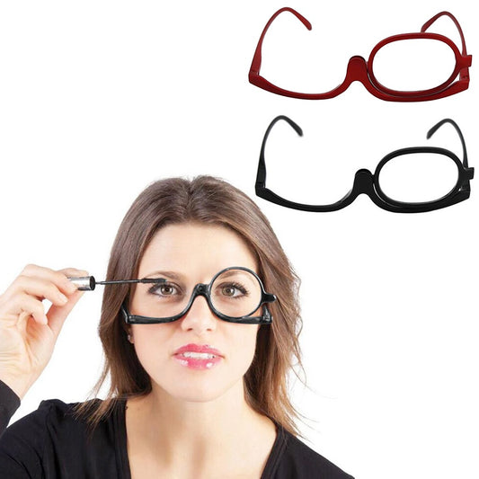 2Pcs +3.0 Reading Glasses Magnifying Eyeglasses Hands Free Magnifier Eyeglasses