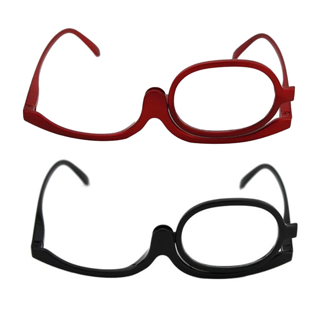 2Pcs +1.0 Reading Glasses Magnifying Eyeglasses Hands Free Magnifier Eyeglasses