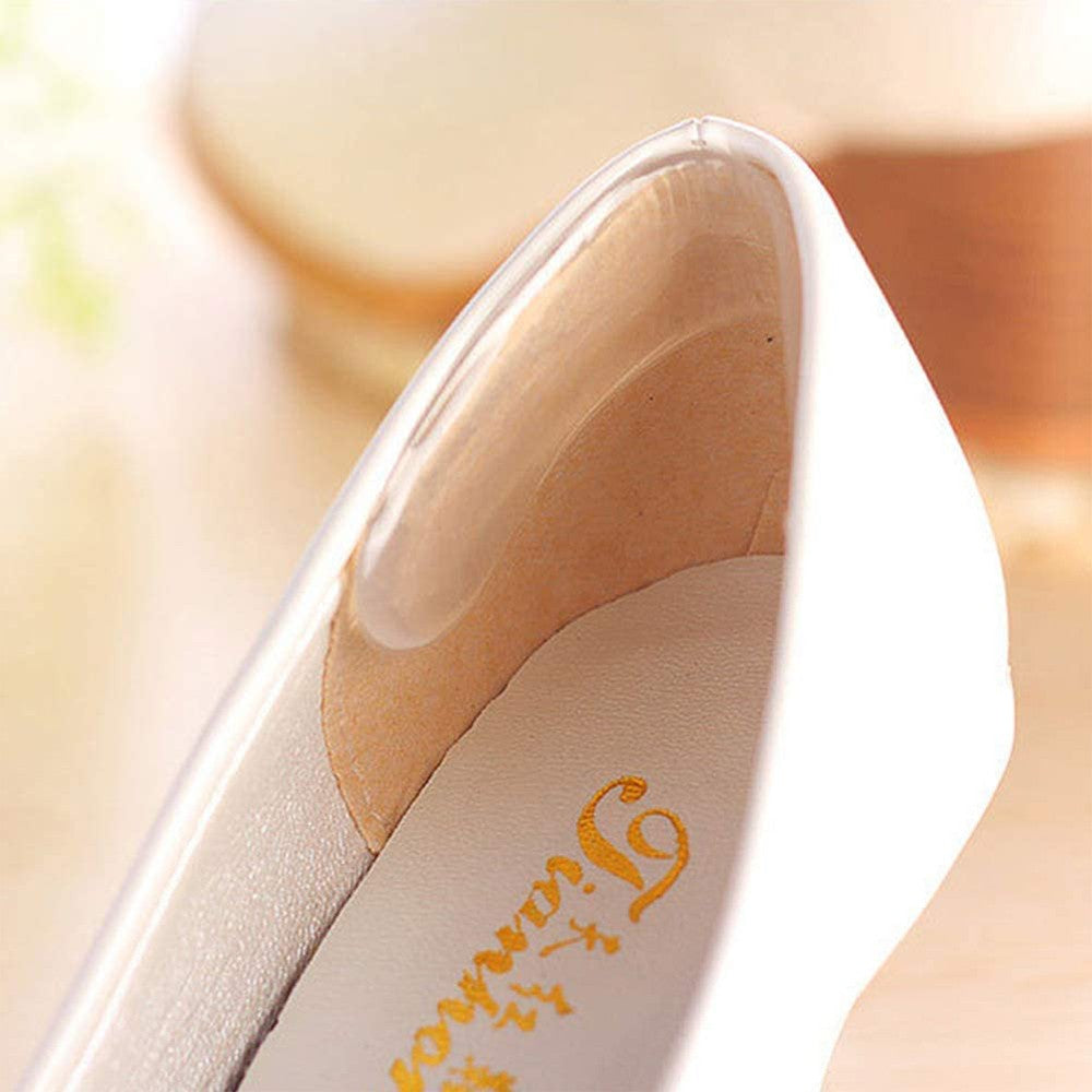 1 X Set of 14Pcs Self Adhesive Gel Anti Slip High Heel Pads Shoe Insole Heel Inserts Grips