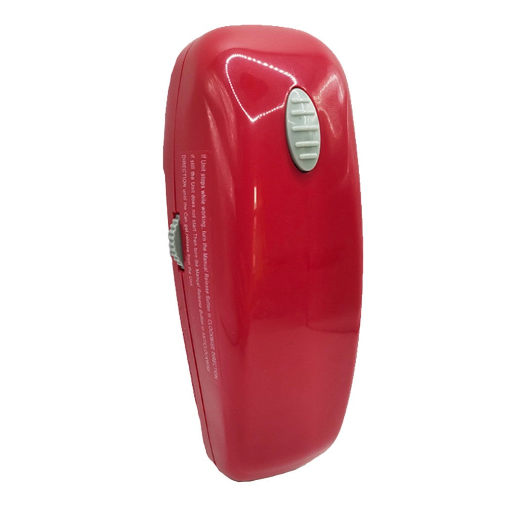 1 X One Touch Electric Can Opener Hands Free Automatic Battery Operated Tin Opener Jar Opener