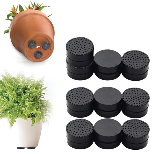 20Pcs Invisible Flower Pots Feet Mat Non-Slip Rubber Plant Pots Risers Pots Lifters