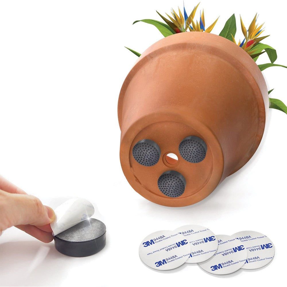 40Pcs Invisible Flower Pots Feet Mat Non-Slip Rubber Plant Pots Risers Pots Lifters