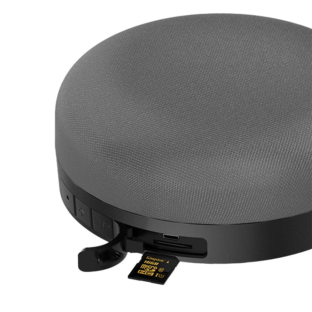 TWS Bluetooth Speakers Wireless Music Player Mini Outdoor Portable Handsfree Mic Speakers Grey