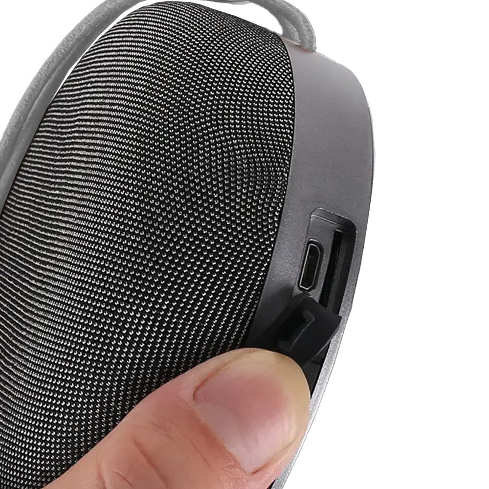 TWS Bluetooth Speakers Wireless Music Player Mini Outdoor Portable Handsfree Mic Speakers Grey
