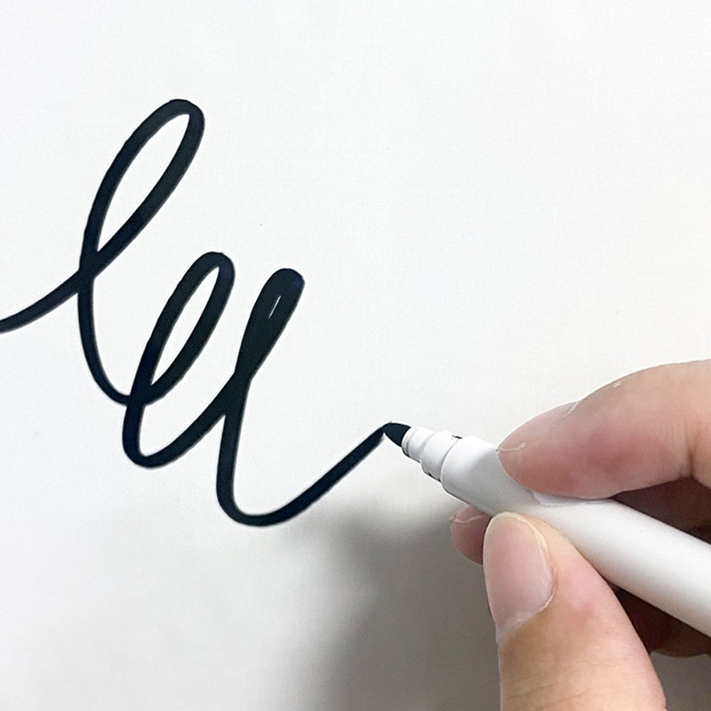 1000x45cm Removable Static Cling Whiteboard Sticker Peel and Stick Memo Doodle Sticker for Home Office