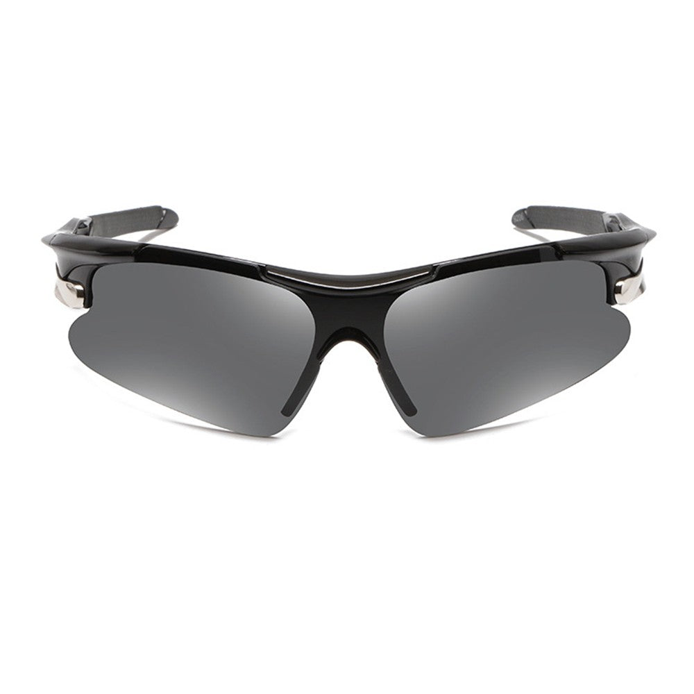 Adult Sports Sunglasses Windproof Cycling Sunglasses UV Protection Glasses Grey