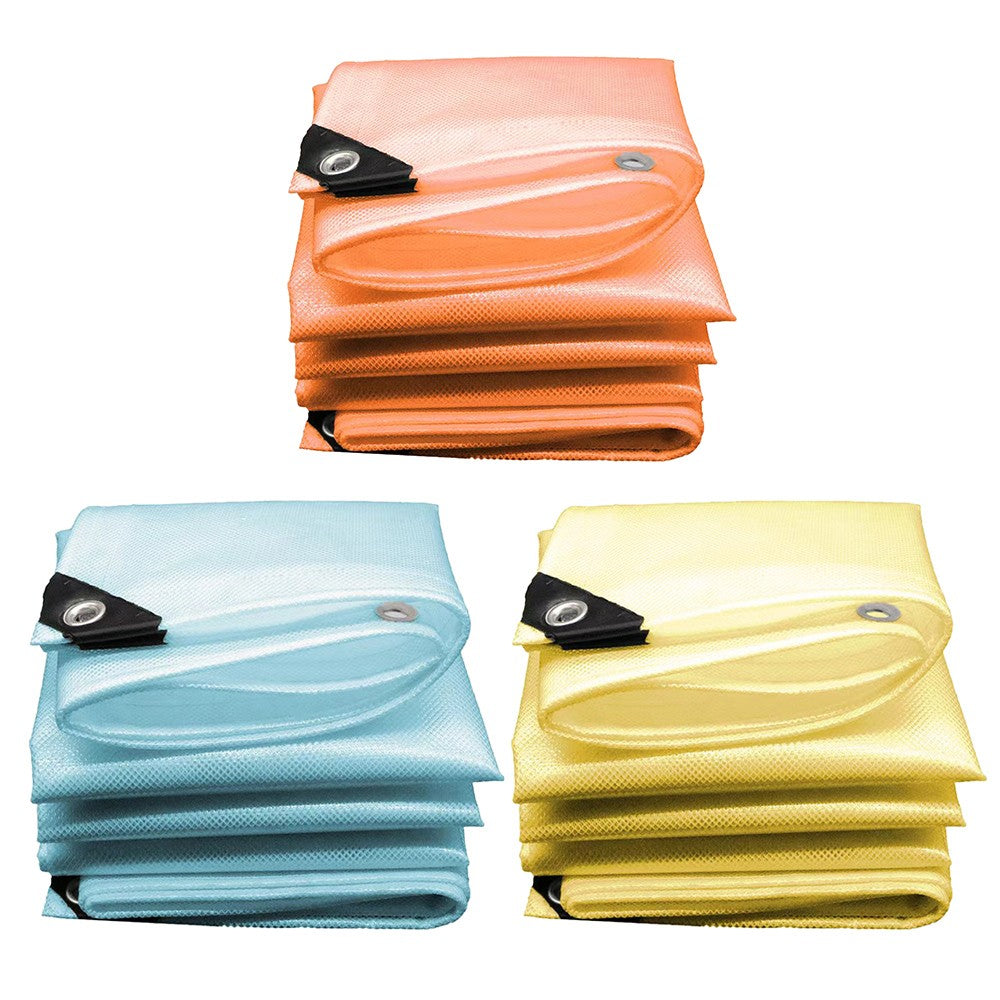 100x150cm Heavy Duty Tarps Cover Water Resistant Camping Tarpaulin Cover PVC Tent Cover