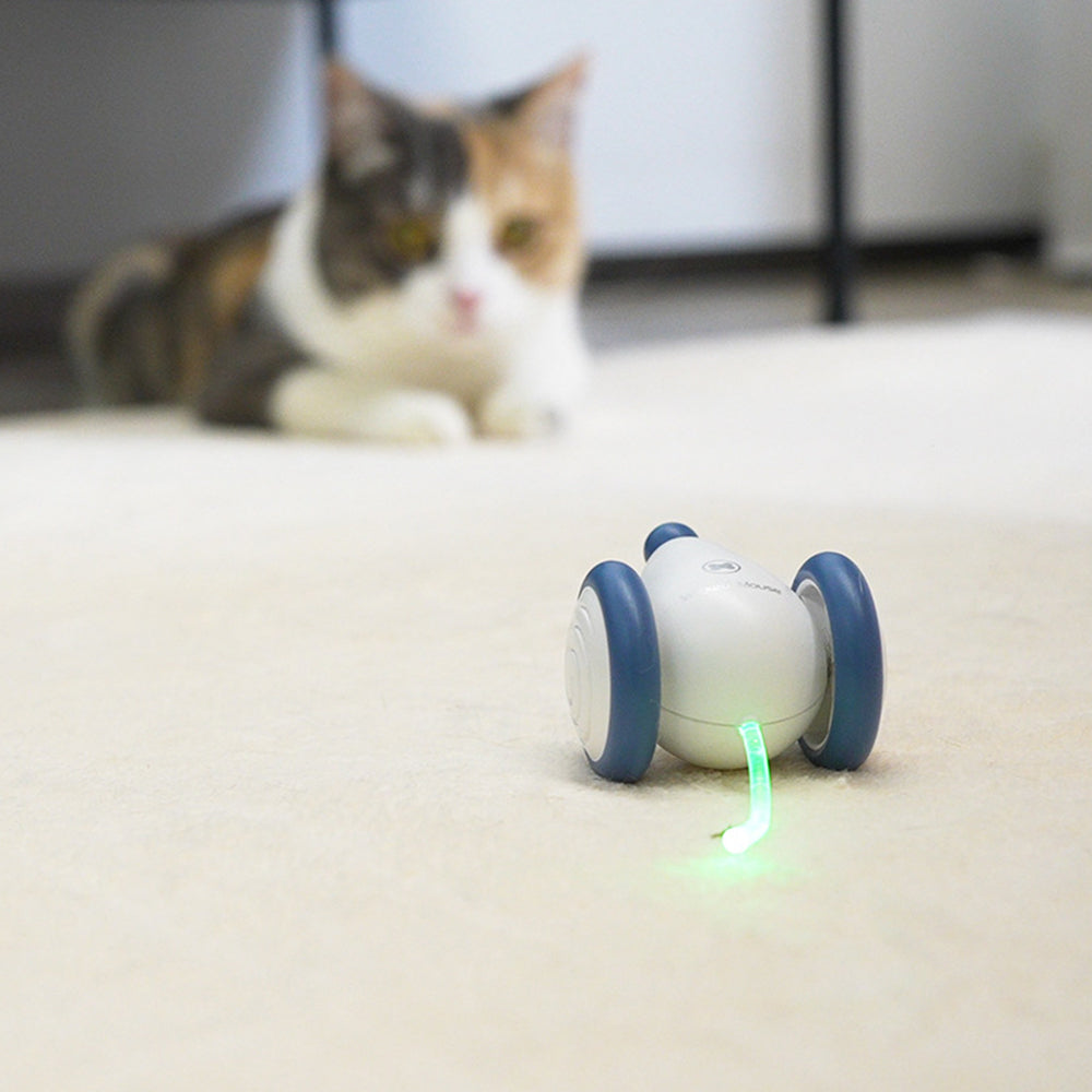 LED Light Up Electric Mouse Automatic Cat Toy Pet Toy