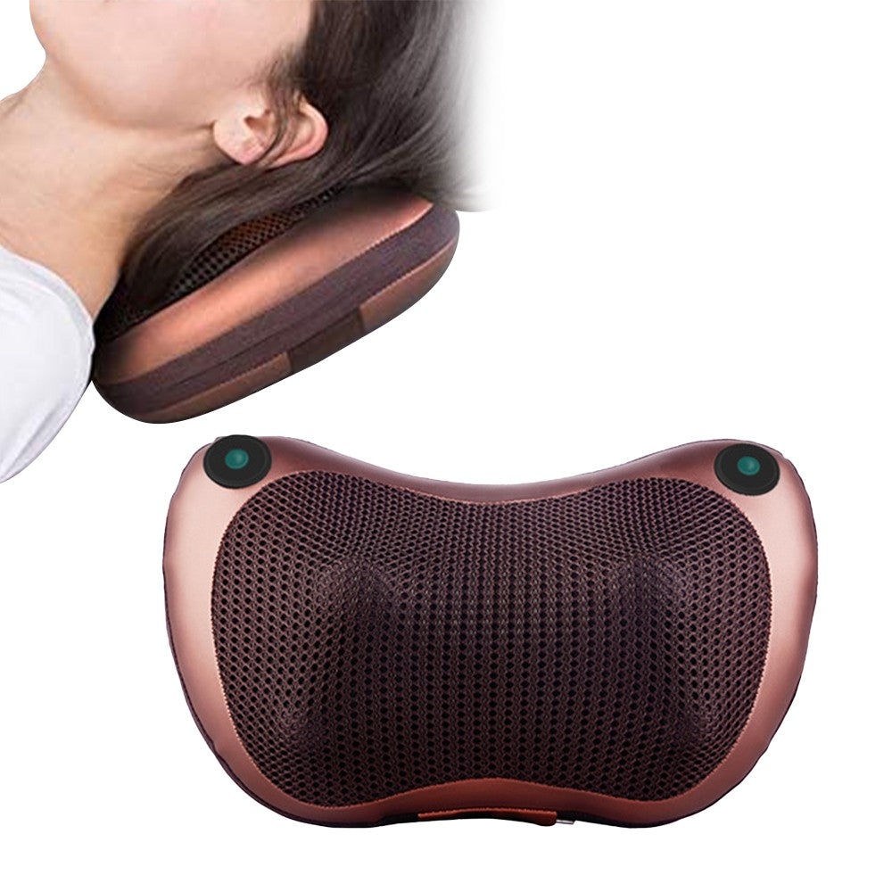 18 Heads Electric Car Neck Massager Multifunctional Waist Massage Pillow