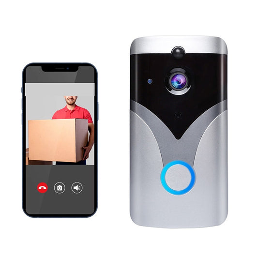 1 X 480P Wireless Doorbell Home WiFi Security Camera Door Bell with Night Vision