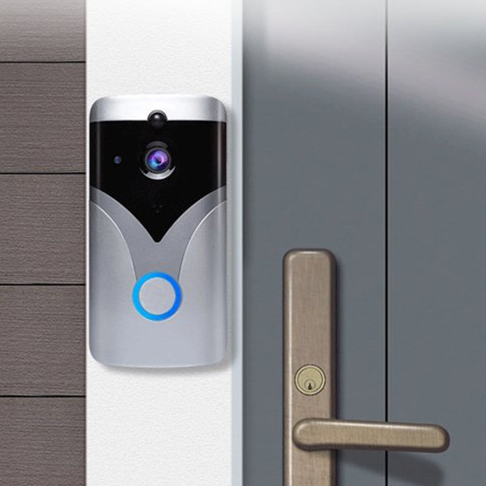 1 X 480P Wireless Doorbell Home WiFi Security Camera Door Bell with Night Vision