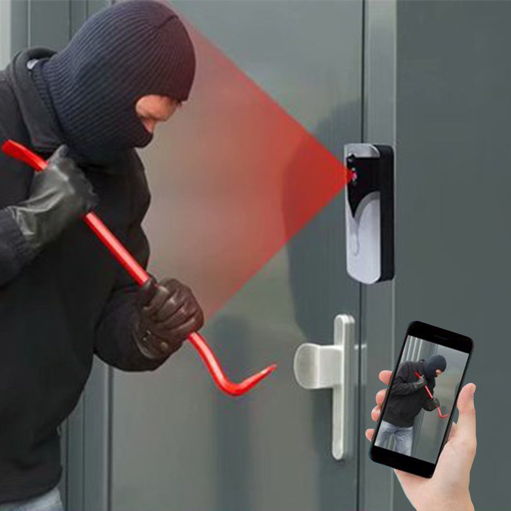 1 X 480P Wireless Doorbell Home WiFi Security Camera Door Bell with Night Vision